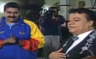 El día en que Juan Gabriel le cantó a Nicolás Maduro [VIDEO]