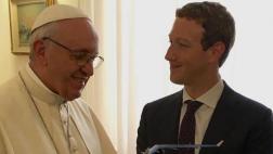 Papa conversa con Zuckerberg sobre cómo ayudar a los pobres