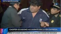 Chofer ebrio que causó accidente: “¿Por eso me intervienen?”