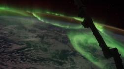La NASA te muestra cómo se ve una aurora austral en el espacio
