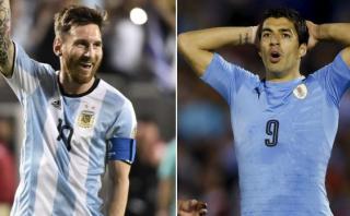 Messi supera a Suárez en Twitter previo al Argentina-Uruguay
