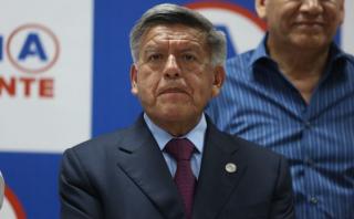 César Acuña cuestionó proyecto de Ley de Presupuesto de PPK