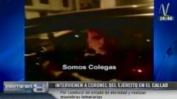 Detienen a coronel del Ejército por manejar ebrio y querer huir