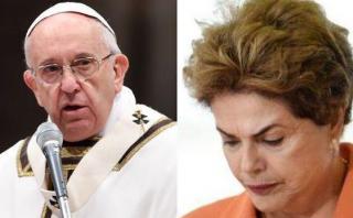 Papa Francisco pide rezar por Brasil en "este momento triste"