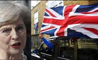 May: Reino Unido afrontará "momentos difíciles" por el Brexit