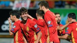 España vapuleó 8-0 a Liechtenstein por Eliminatorias Rusia 2018