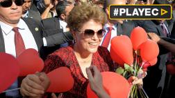 Dilma Rousseff dijo adiós a la residencia presidencial [VIDEO]