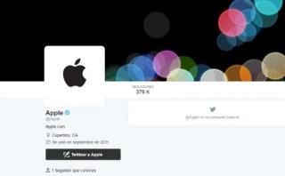Apple cambia foto de Twitter antes del lanzamiento del iPhone 7