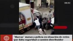 ‘Marcas’ asesinan a policía en retiro que resguardaba camión