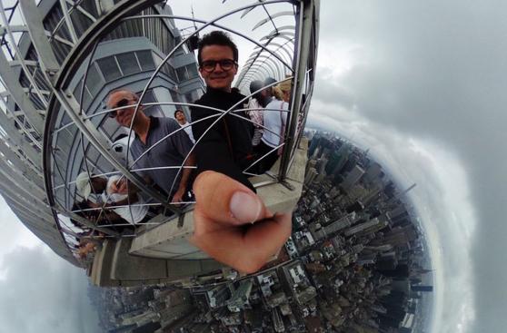 Turista fotografió el Empire State como nunca lo has visto