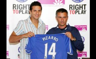 Claudio Pizarro y sus experiencias con Mourinho y Guardiola