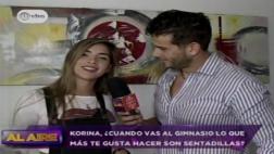 Korina Rivadeneira demostró fuerza y cargó a Joselito Carrera