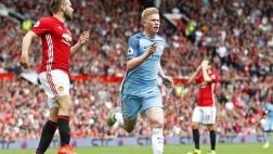 Manchester City ganó el derbi: venció 2-1 al Manchester United