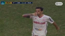 Universitario: Guastavino marcó luego de superar a tres rivales