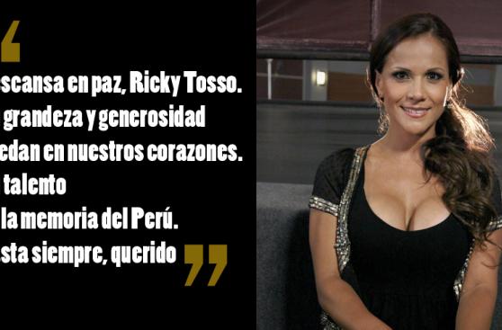 Ricky Tosso: famosos lo despidieron con estos mensajes [FOTOS]