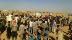 Los "refugiados fantasma" del desierto entre Jordania y Siria