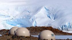 Este campamento de lujo en Antártida espera a los aventureros