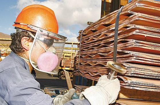 Creció exportación de cobre y oro en diciembre