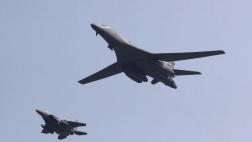 Bombarderos nucleares de EE.UU. vuelan sobre Corea del Sur