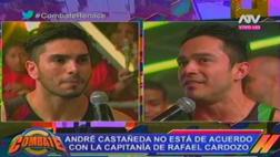 "Combate": Cardozo no fue bien recibido por participantes