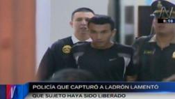 Liberan a ladrón detenido por policía vestida de civil