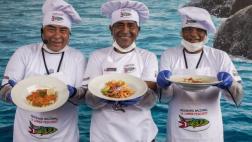 Pescadores cocineros vendieron 4 mil platos en Mistura