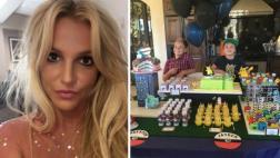 Britney Spears organiza fiesta a sus hijos inspirada en Pokémon