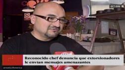 Extorsionadores amenazaron a chef en Lima desde Cajamarca