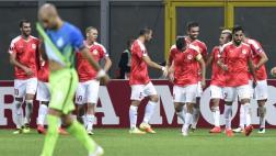 Inter perdió 2-0 como local ante el Hapoel por Europa League