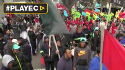 Uruguay: miles protestaron por mejoras salariales y educación