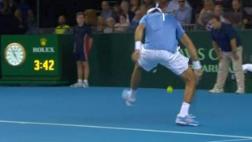 Del Potro y el punto ante Murray con la 'Gran Willy' incluida