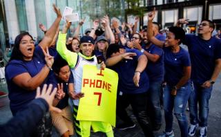 iPhone 7: largas colas, angustias y sorpresas en Estados Unidos