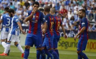 Barcelona: Luis Suárez marcó el 2-0 tras genial jugada de Messi
