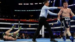 Saúl Canelo: noqueó con este potente gancho al hígado a Smith