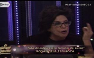 Michelle Alexander: "Rosángela Espinoza habla tonterías"