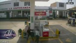Trujillo: cámaras grabaron agresión a trabajadora de grifo
