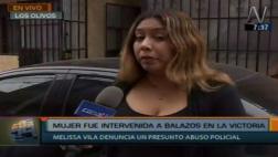 PNP: hubo "exceso" en intervención a mujer en La Victoria