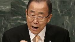 Ban Ki-moon criticó a potencias que están manchadas de sangre