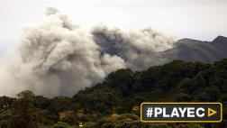 Costa Rica se mantiene en alerta por actividad del volcán