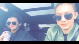 Gigi Hadid y Kendall Jenner en su propio 'Carpool Karaoke'