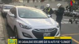 Pareja halló 'clon' de su vehículo y Policía libera a implicado