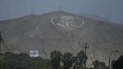 No solo en cerro: jefe de Diroes luce nombre en tanque de agua