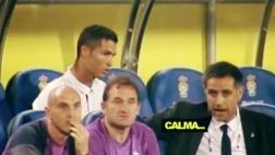 Cristiano Ronaldo y su reacción contra Zidane por ser cambiado