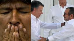 Evo: Santos no me invitó a la firma de la paz con las FARC