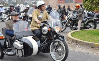 Así se vivió el paseo de motos clásicas en Lima [FOTOS]