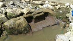 Cusco: hallan restos de altar inca en ribera de río Vilcanota