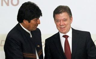 Colombia llamó tres veces para invitar a Evo a firma de paz