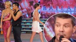 Pampita sorprendió a Tinelli al abandonar programa en vivo