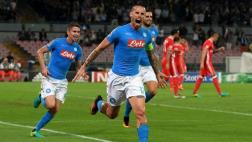 Benfica, con Carrillo 67', perdió 4-2 con Napoli en Champions
