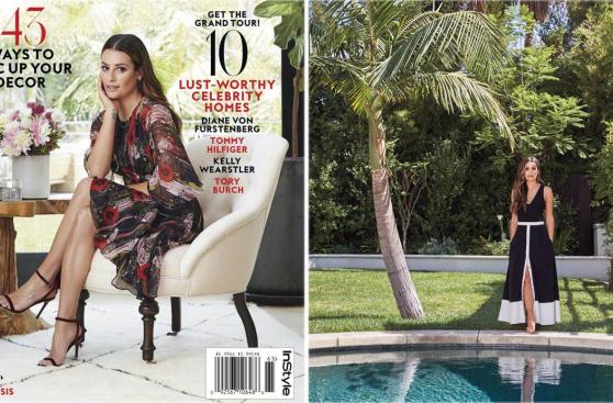 Recorre la casa de Lea Michele, su rincón para escapar de todo